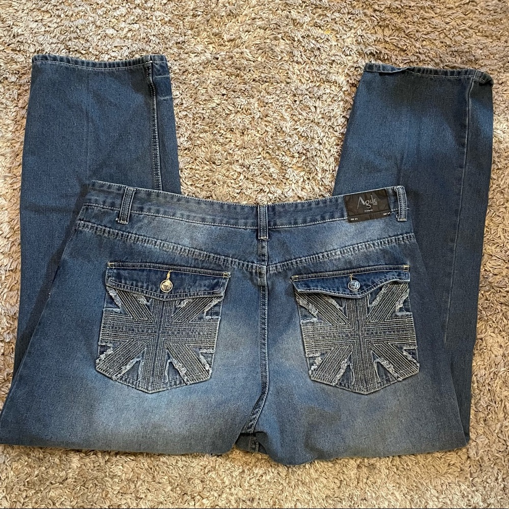 AGILE jeans AGILE Men’s Jeans embellished